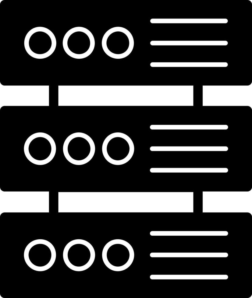 Big Data Vector Icon Design