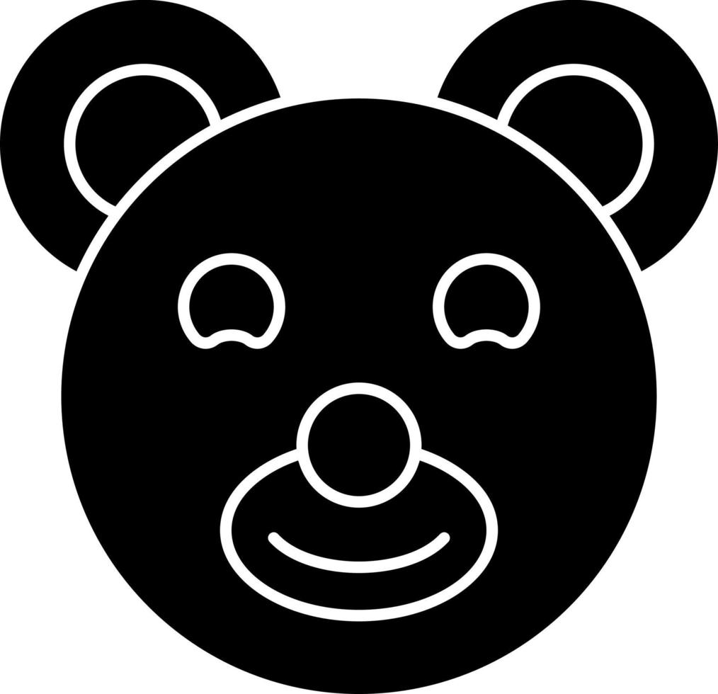 Teddy Bear Vector Icon Design