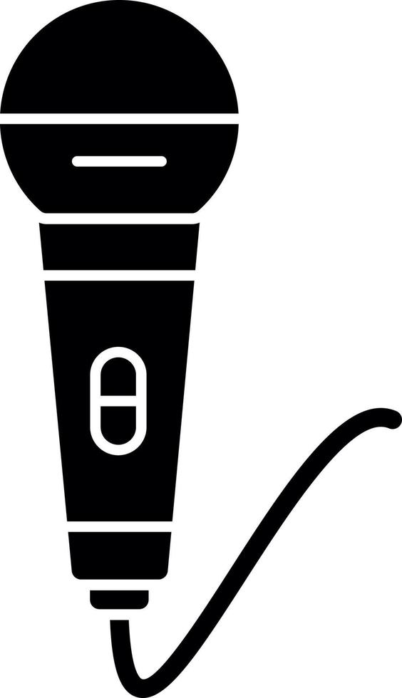 Mic Vector Icon Design