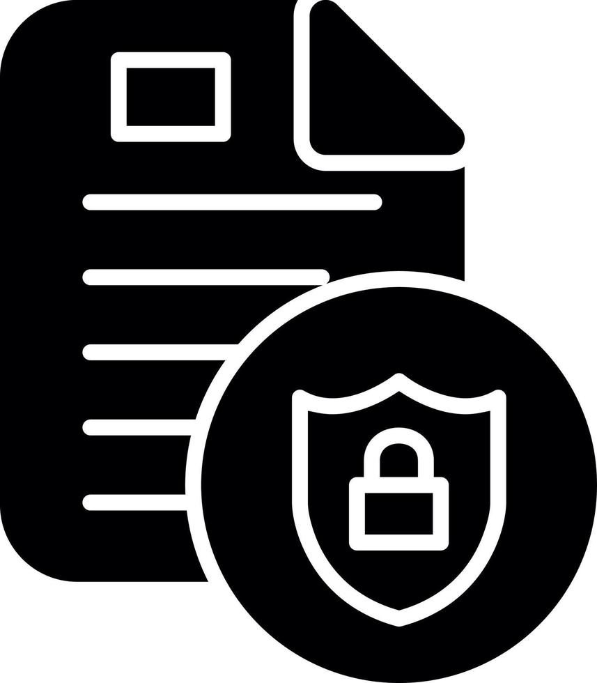 Privacy Policy Vector Icon Design