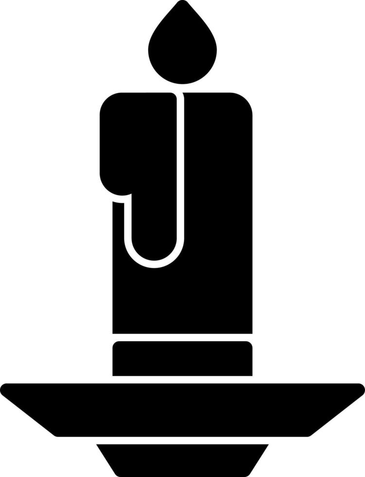 Candle Vector Icon Design