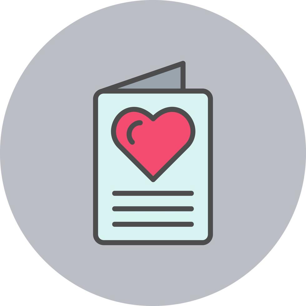 Greeting Card Vector Icon