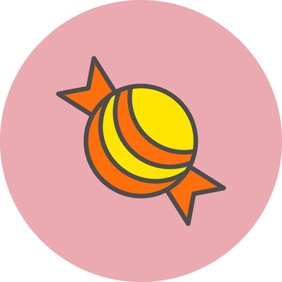 icono de vector de caramelo