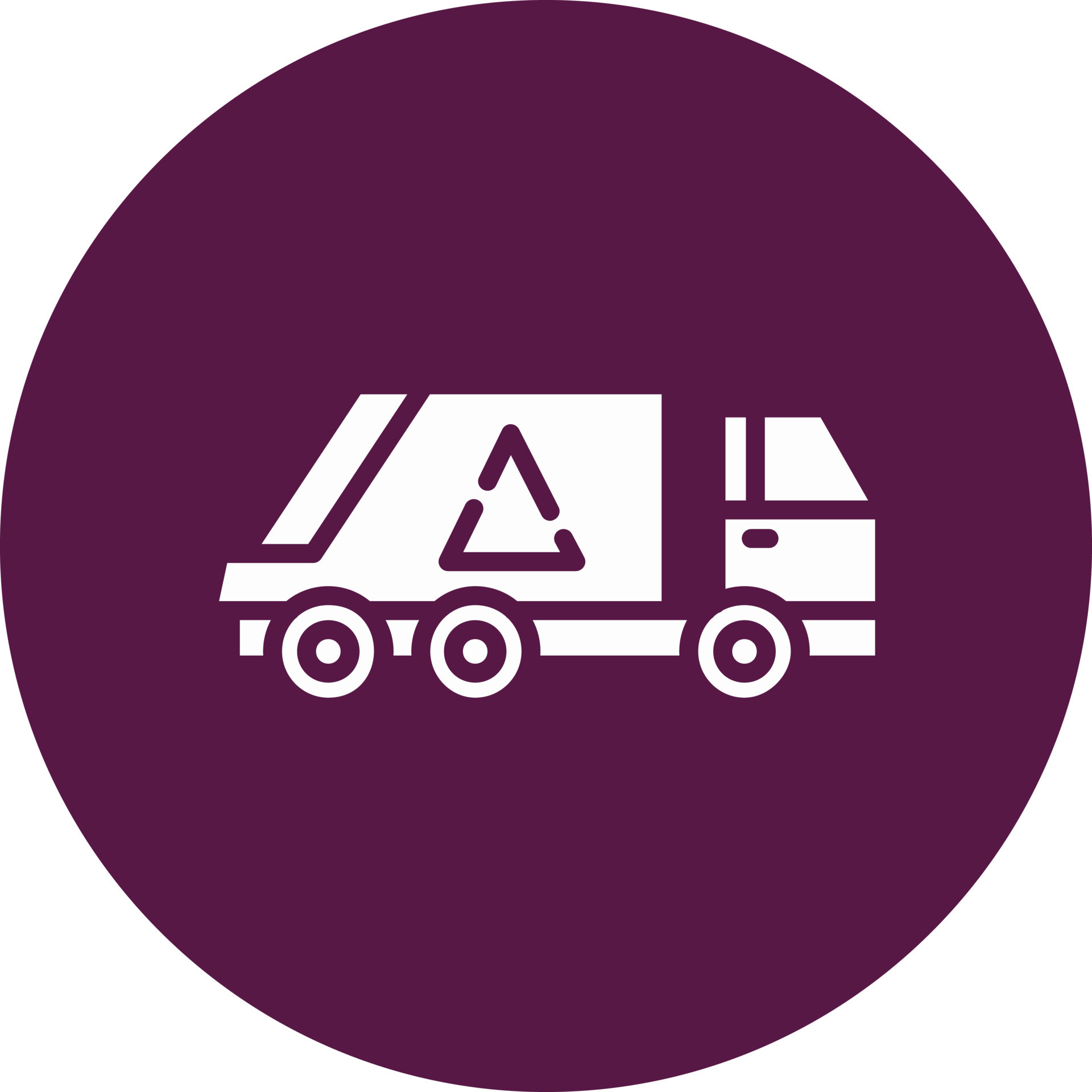 Trash Truck Vector Icon 16494156 Vector Art at Vecteezy