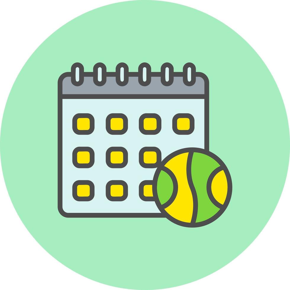 Sports Week Vector Icon