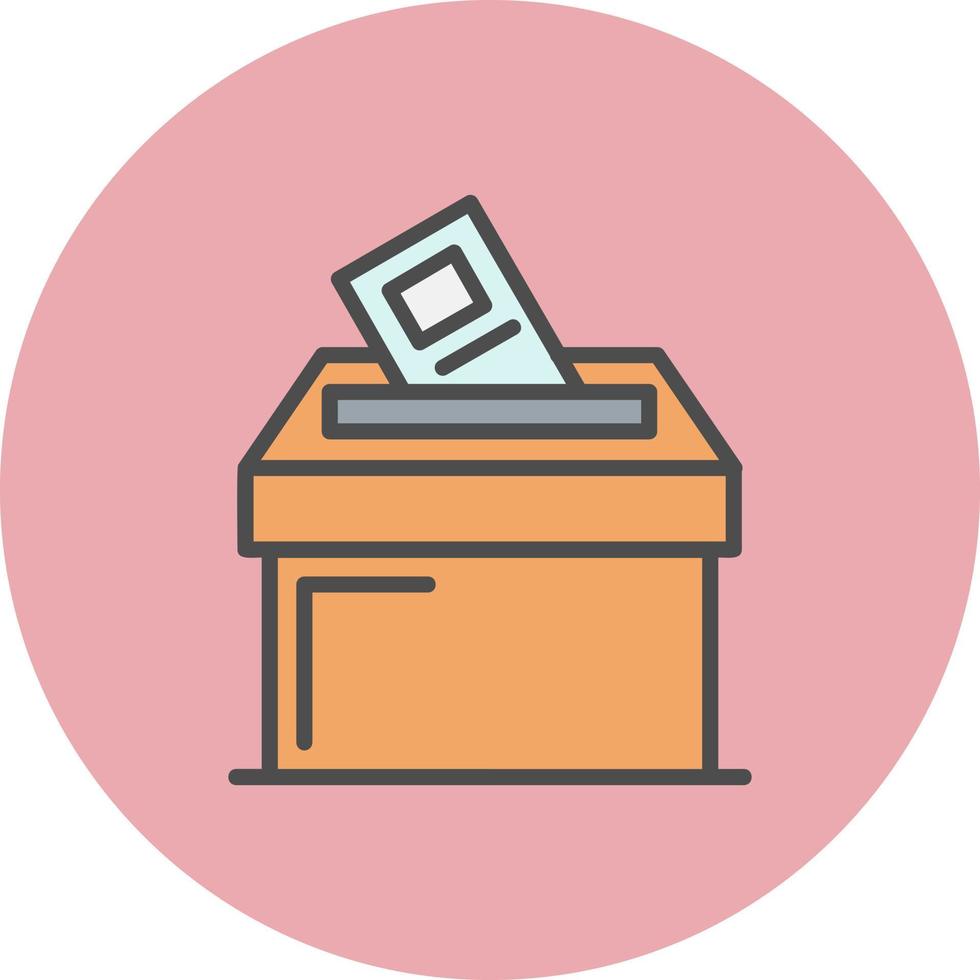 Ballot Box Vector Icon