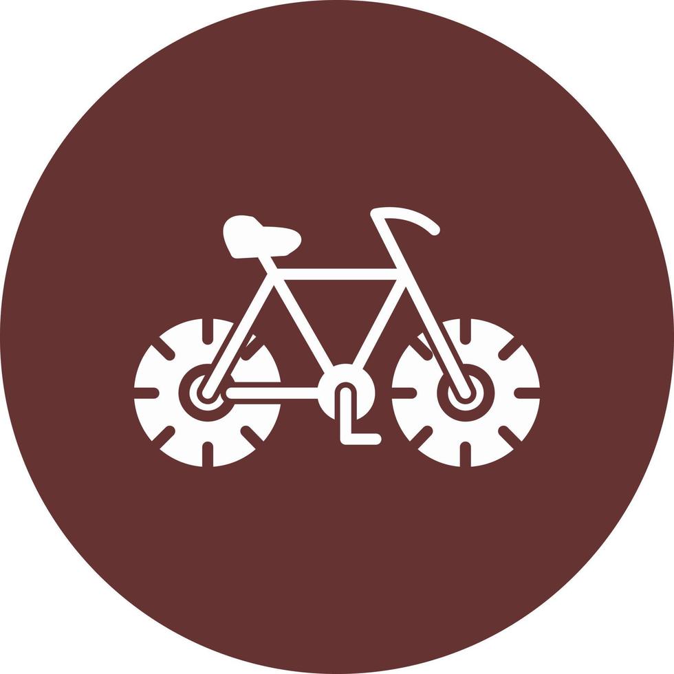 icono de vector de bicicleta