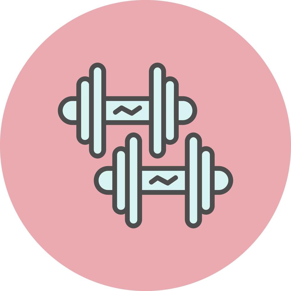 Dumbbell Vector Icon