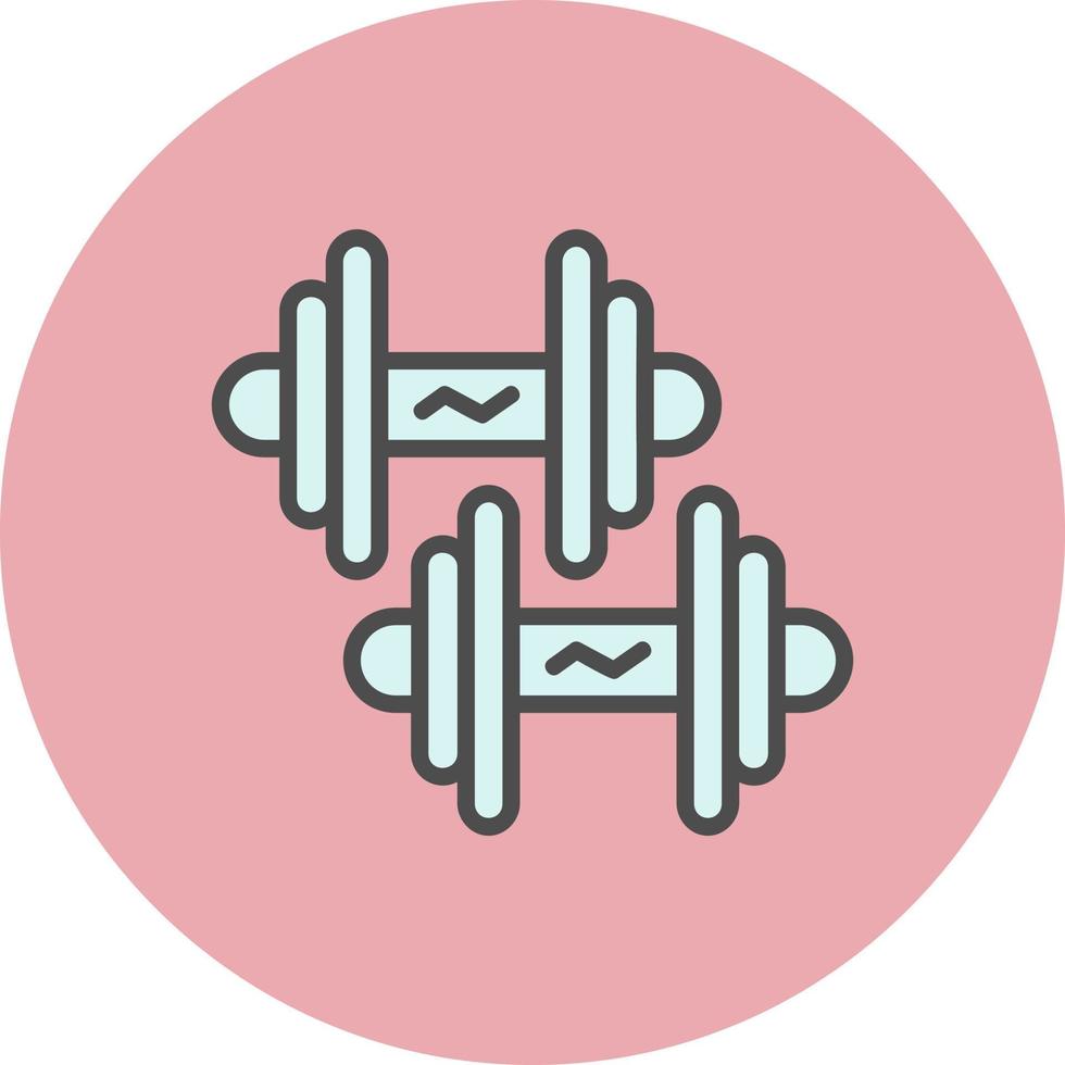 Dumbbell Vector Icon