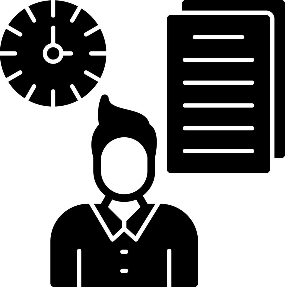 Busy Vector Icon Design