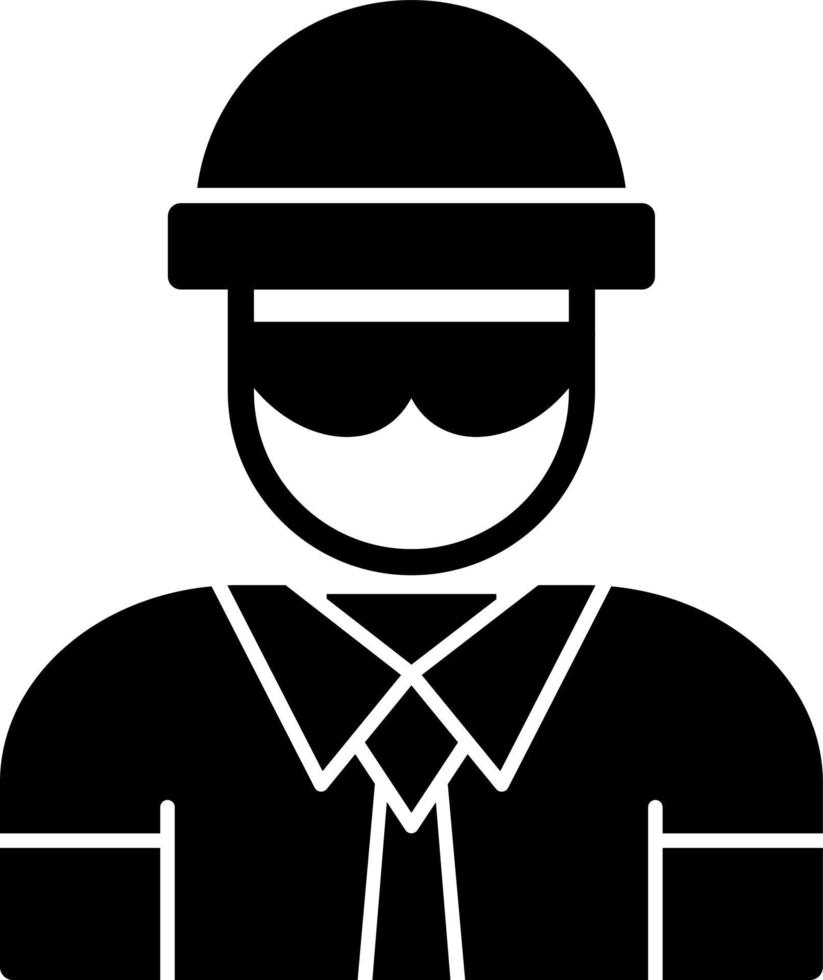 Burglar Vector Icon Design