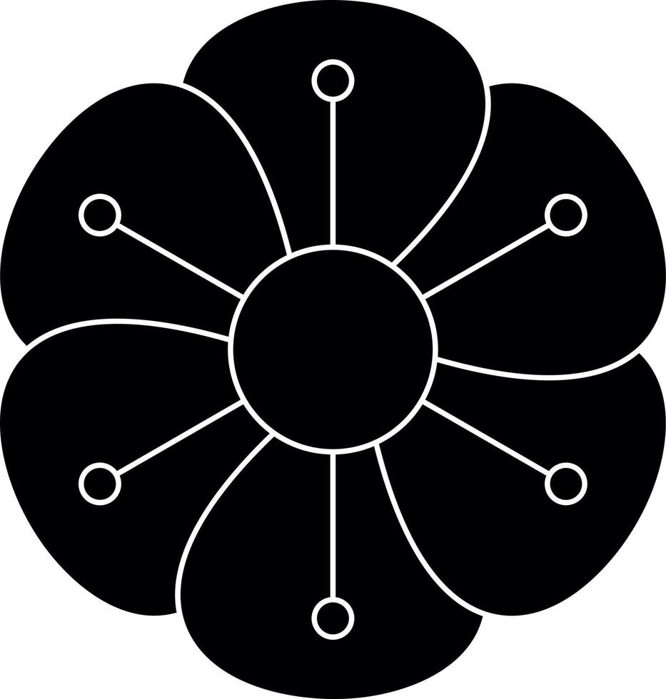 Dianthus Vector Icon Design