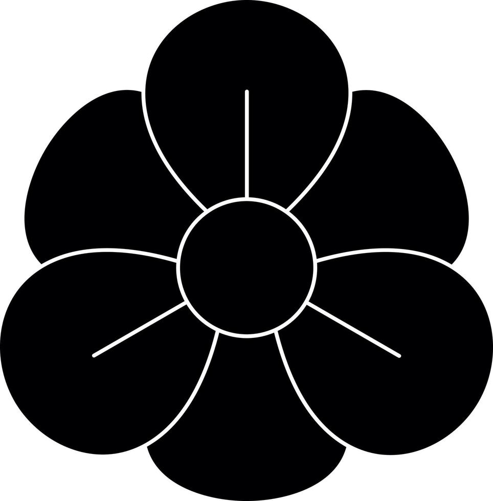 Nasturtium Vector Icon Design