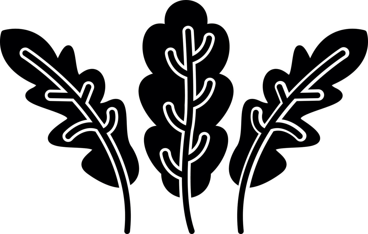 Arugula Vector Icon Design