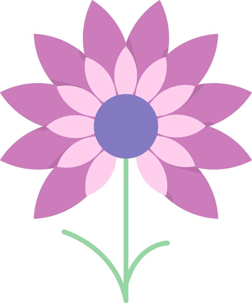 Chive Blossoms Vector Icon Design