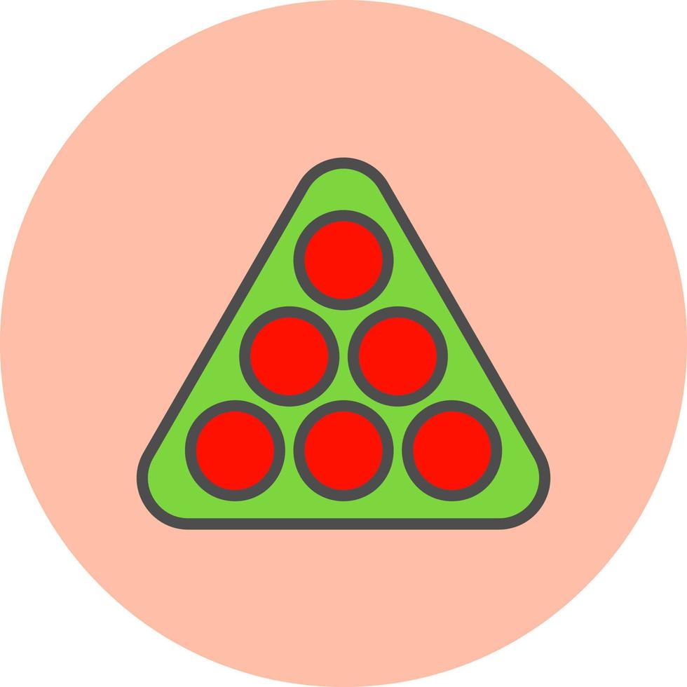 Snooker Frame Vector Icon