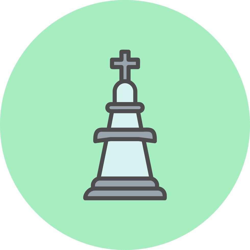 Chess King Vector Icon