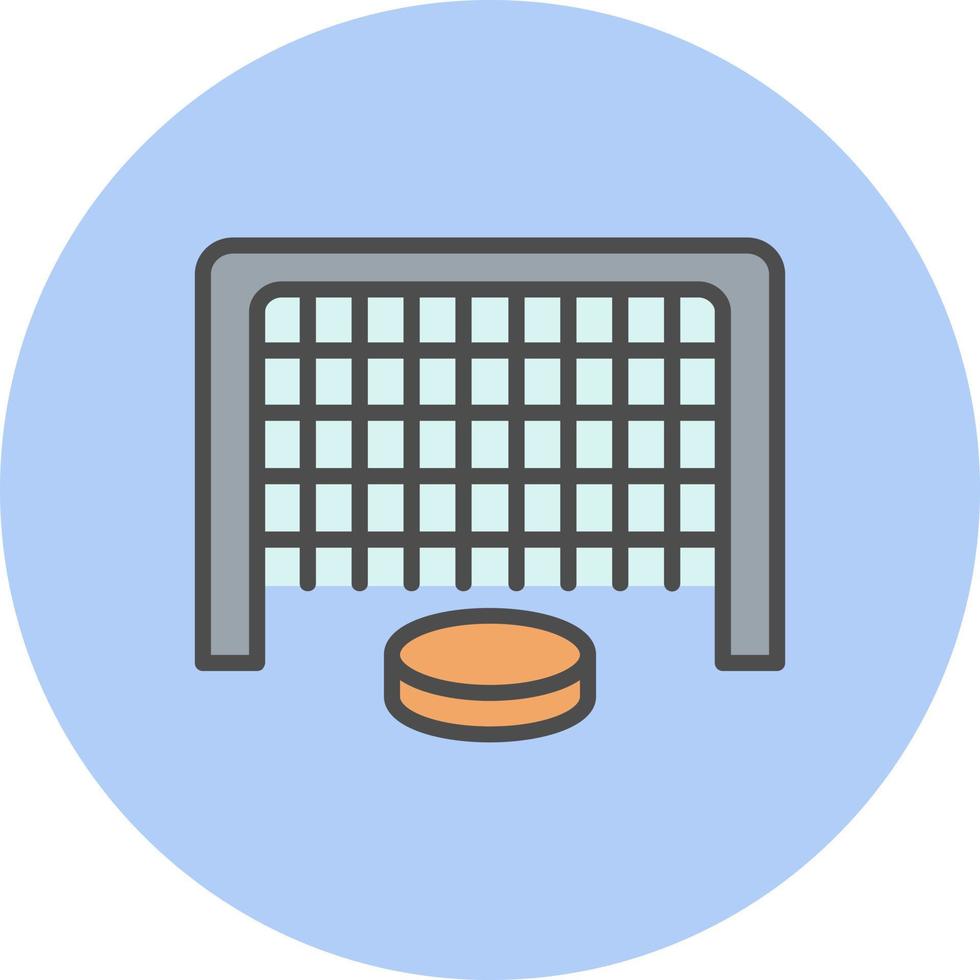 Hockey Net Vector Icon