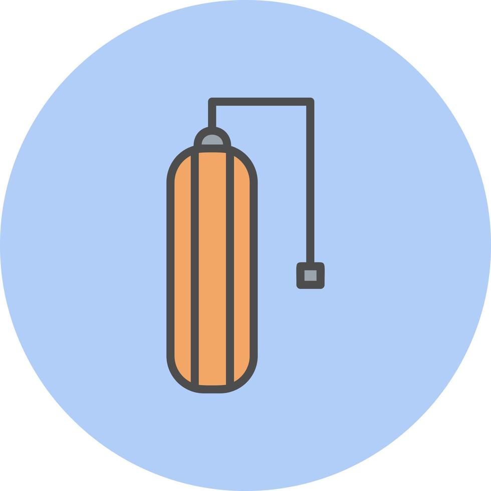 Punching Bag Vector Icon