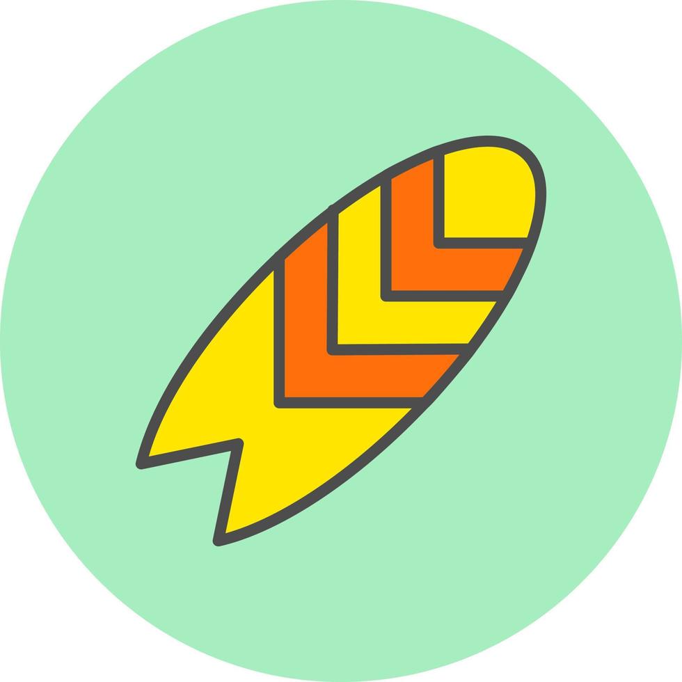 Surfboard Vector Icon