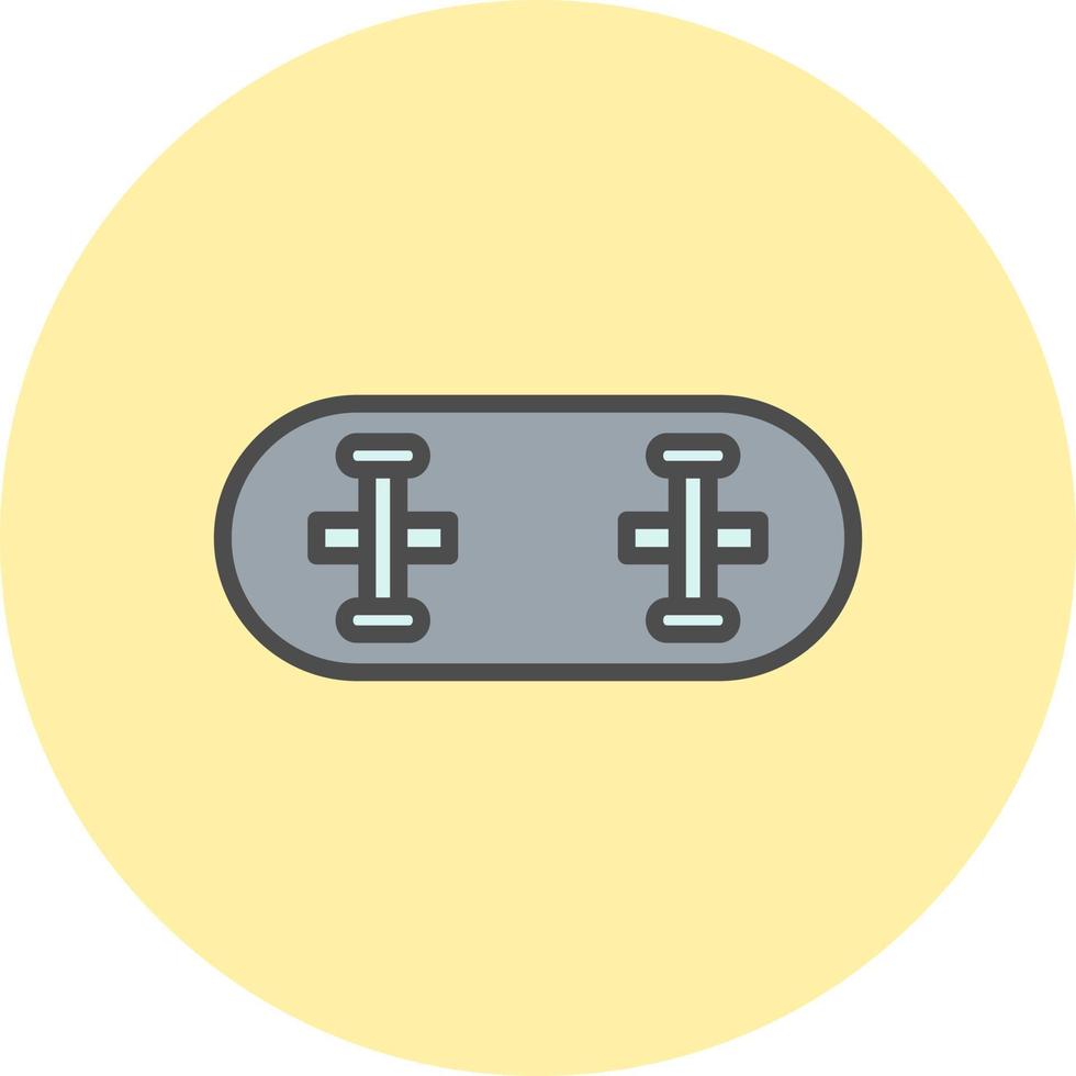 Skateboard Vector Icon