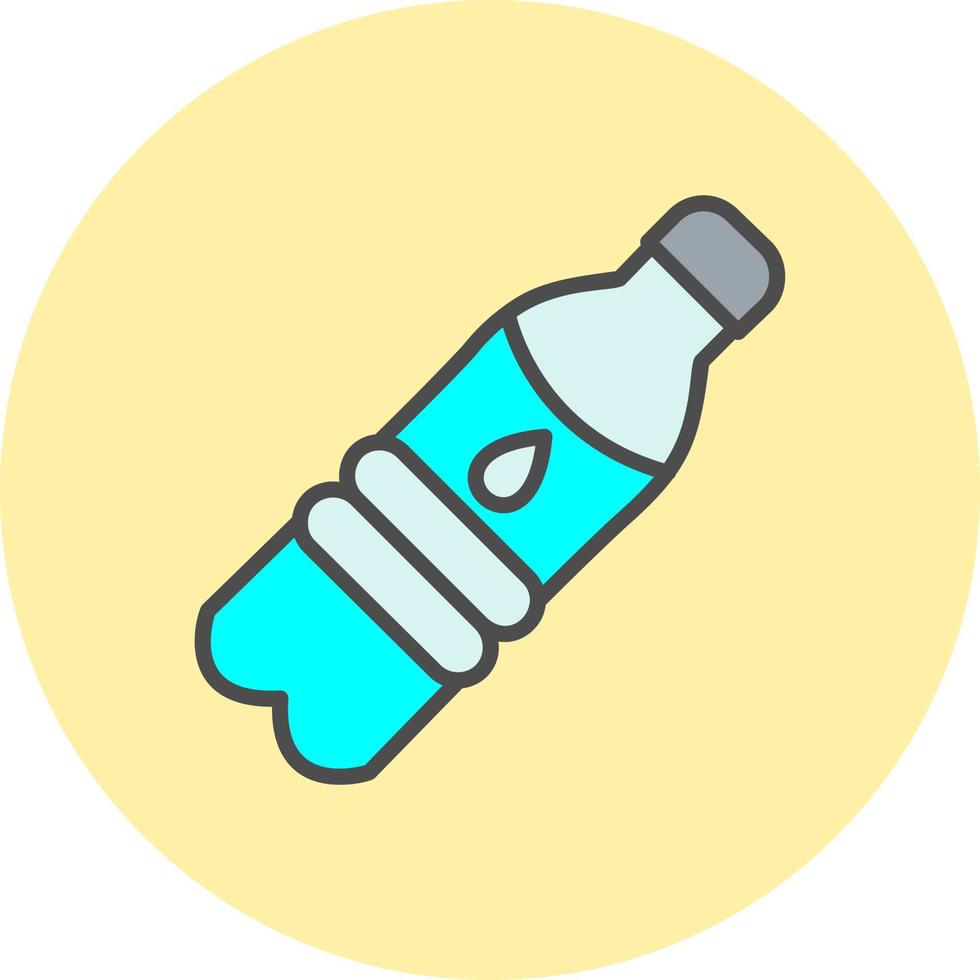Watter Bottle Vector Icon