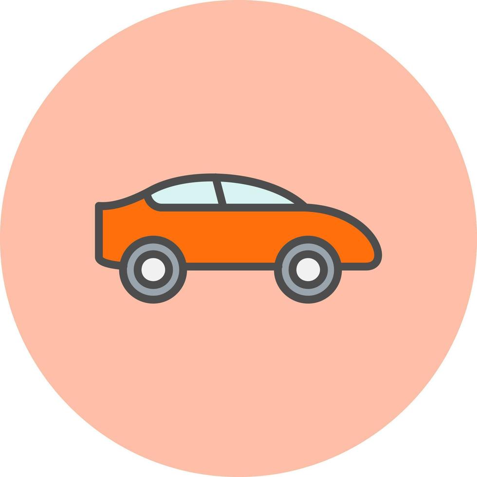 icono de vector de coche