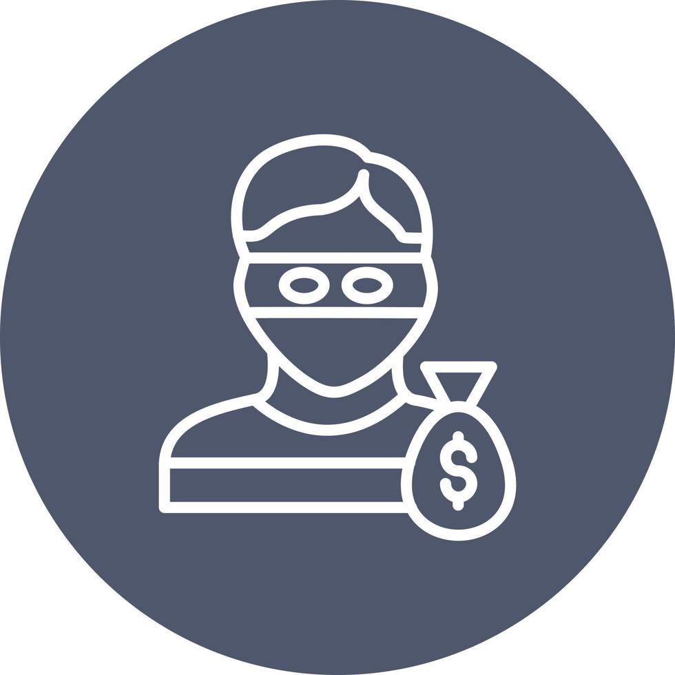 Robbery Vector Icon