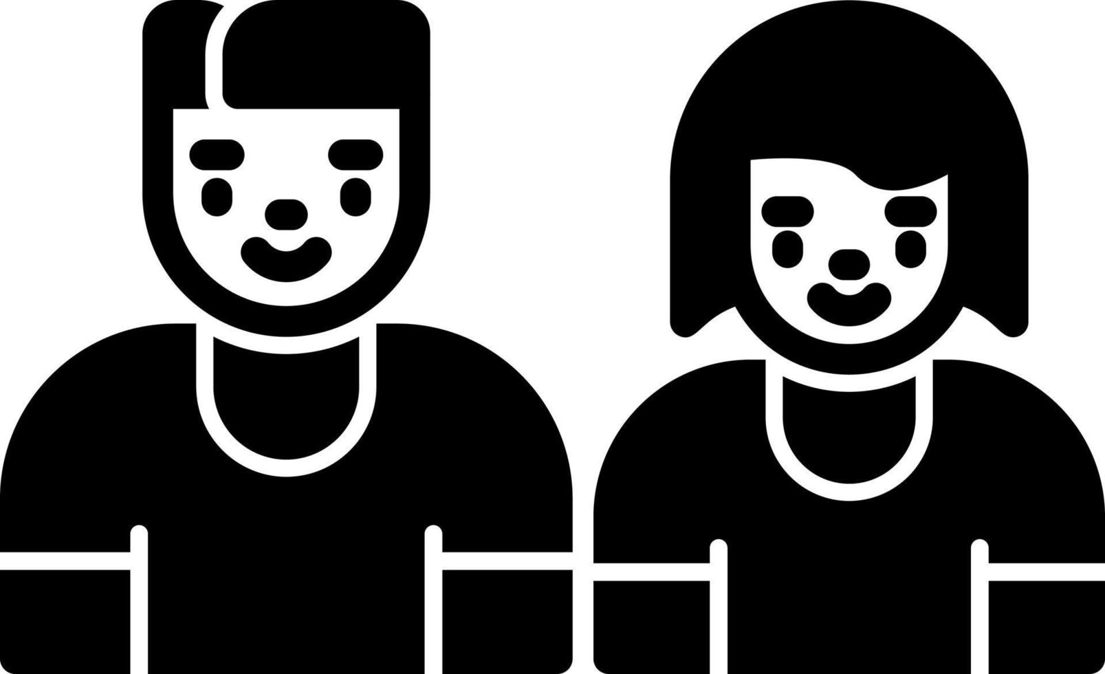 Couple Vector Icon Design