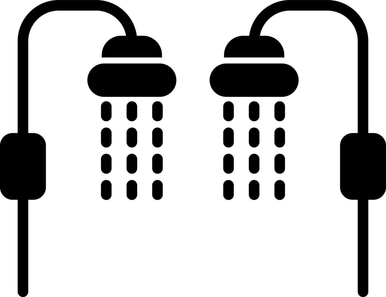 Shower Vector Icon Design