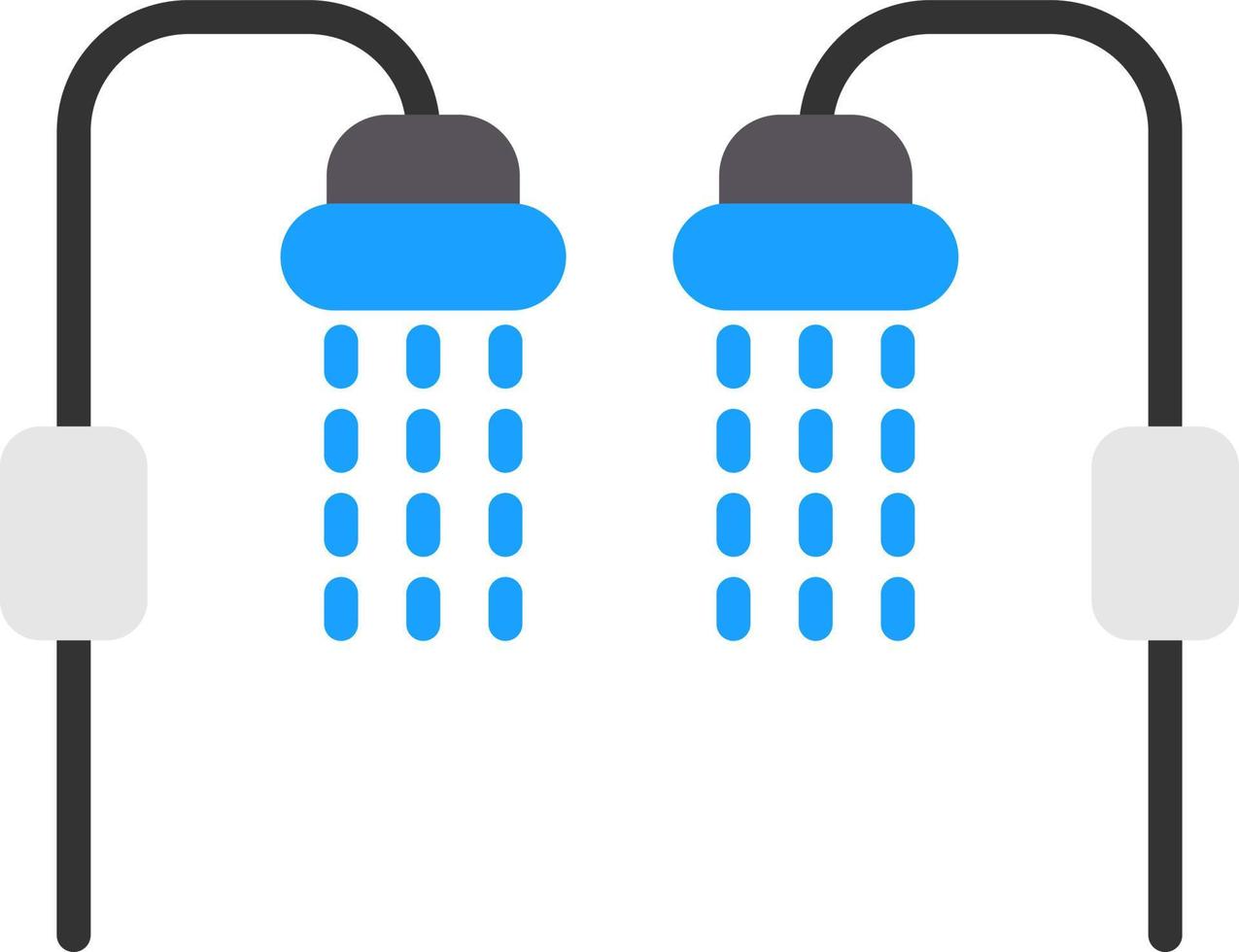 Shower Vector Icon Design