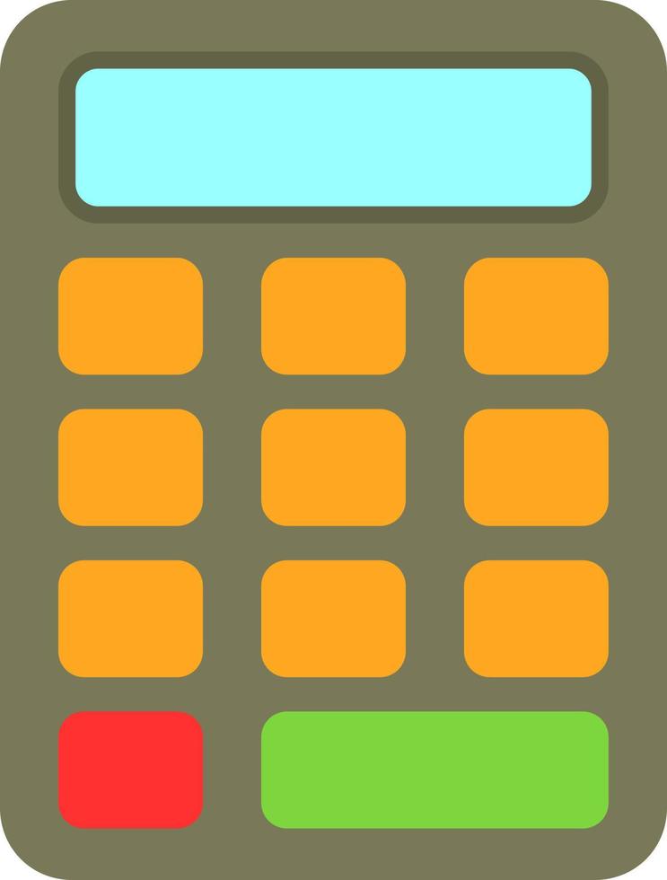 Calculations Vector Icon Design