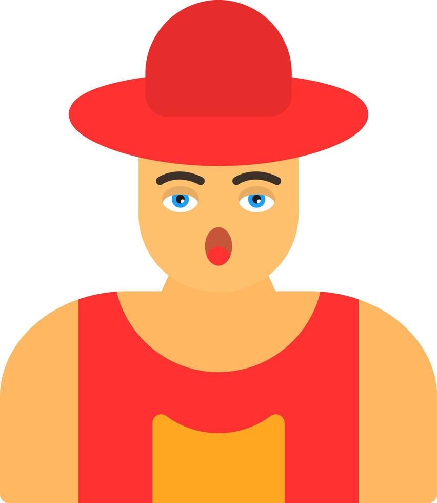 Farmer Vector Icon Design