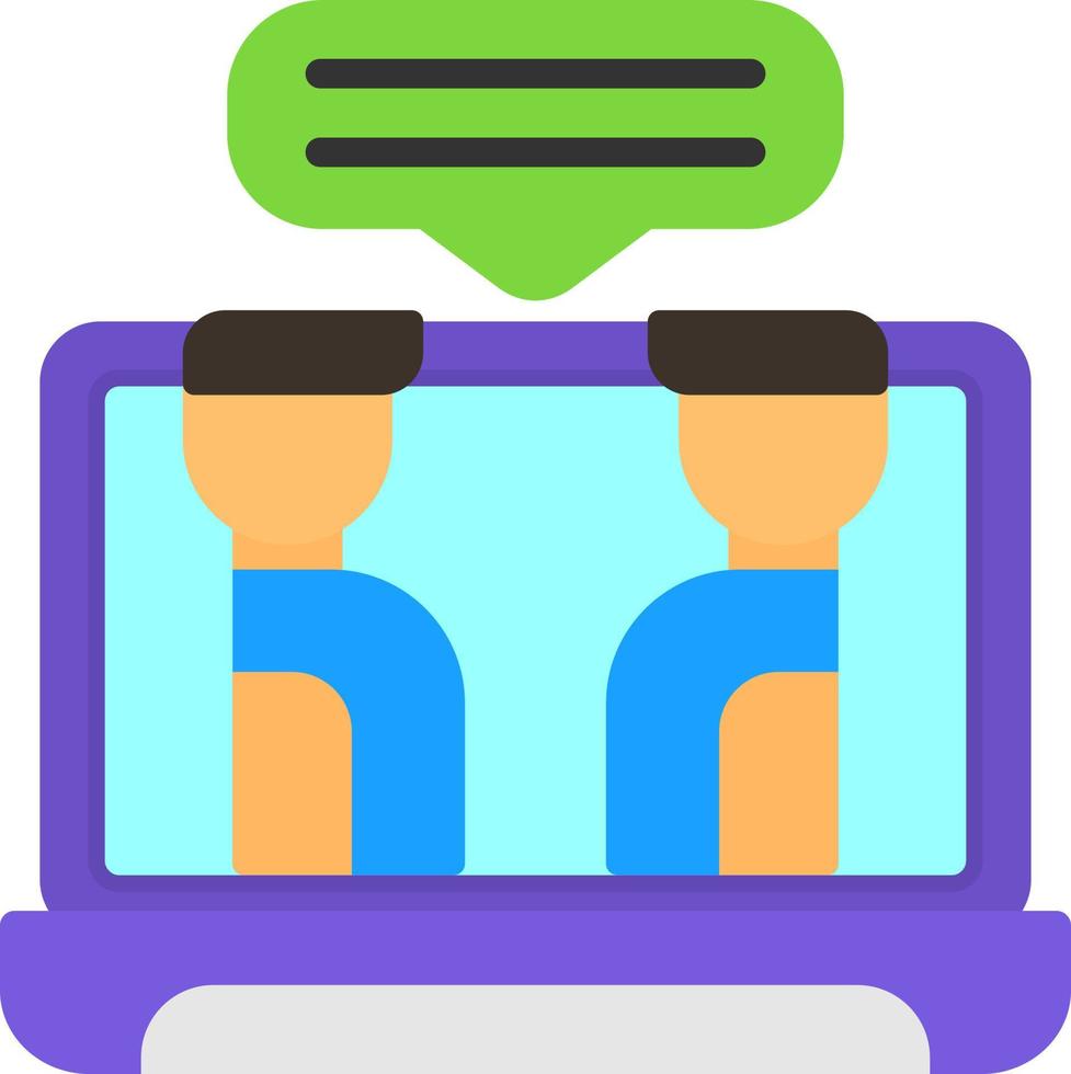 Meeting Vector Icon Design