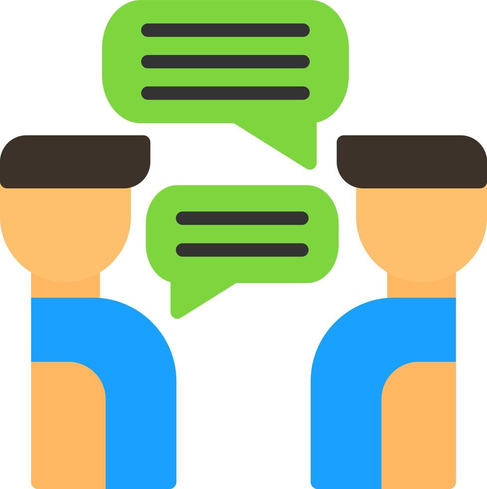 Mediator Vector Icon Design