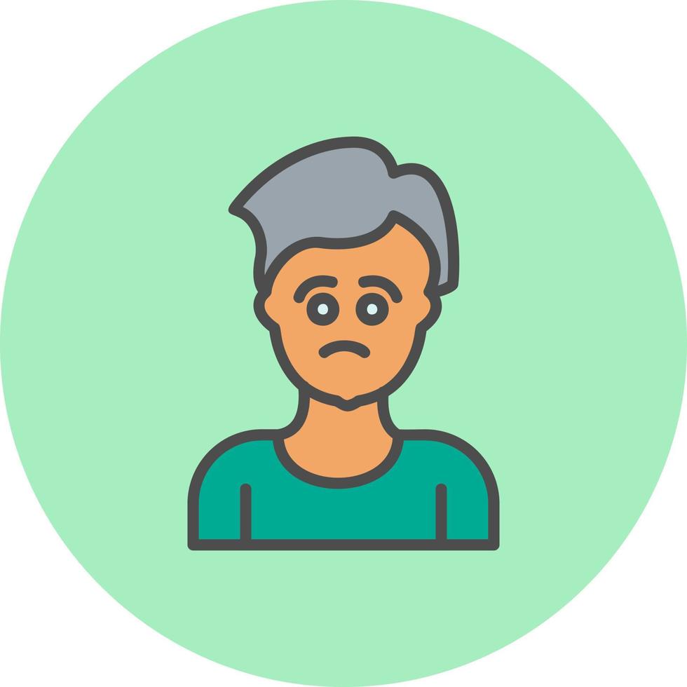 Worry Vector Icon