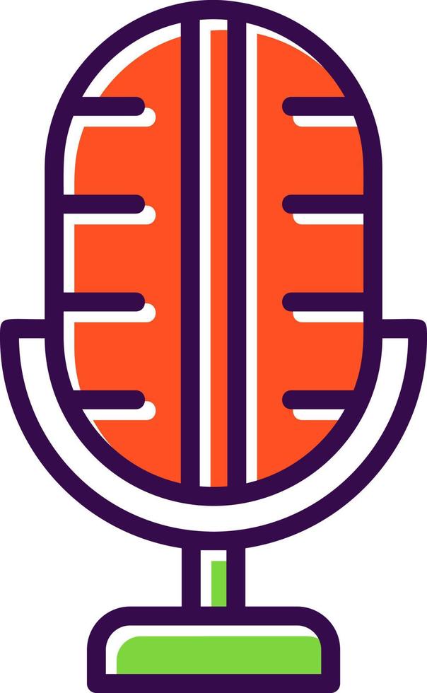 Mike Vector Icon Design