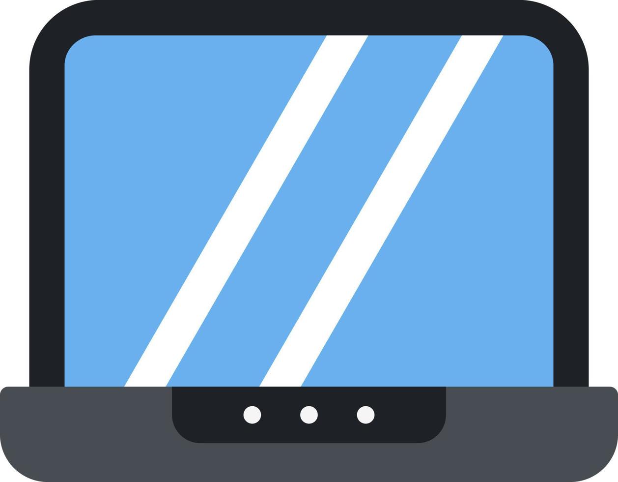 Laptop Vector Icon Design