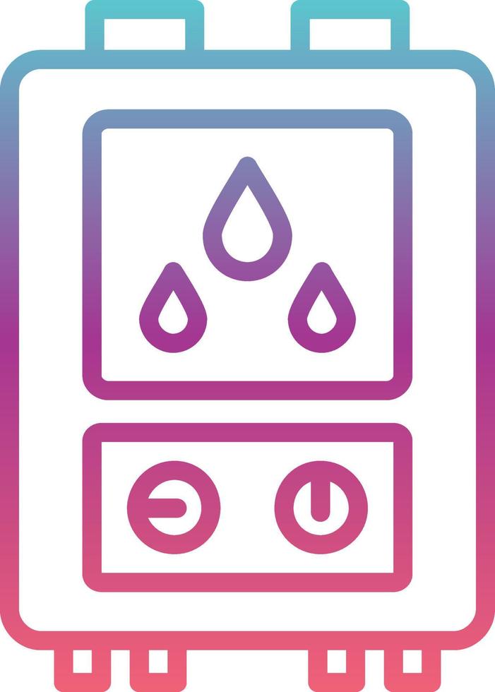 Water Boiler Vector Icon