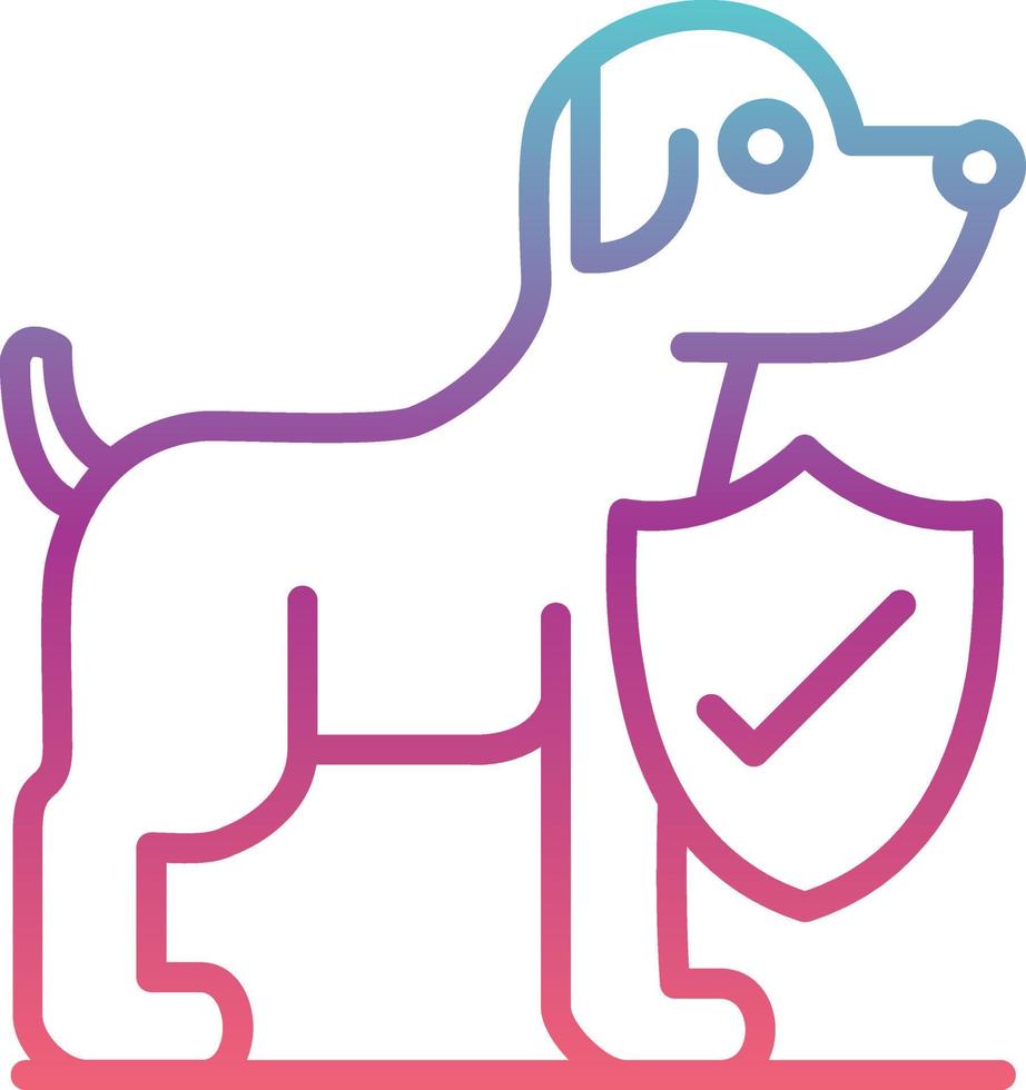 Pet Insurance Vector Icon