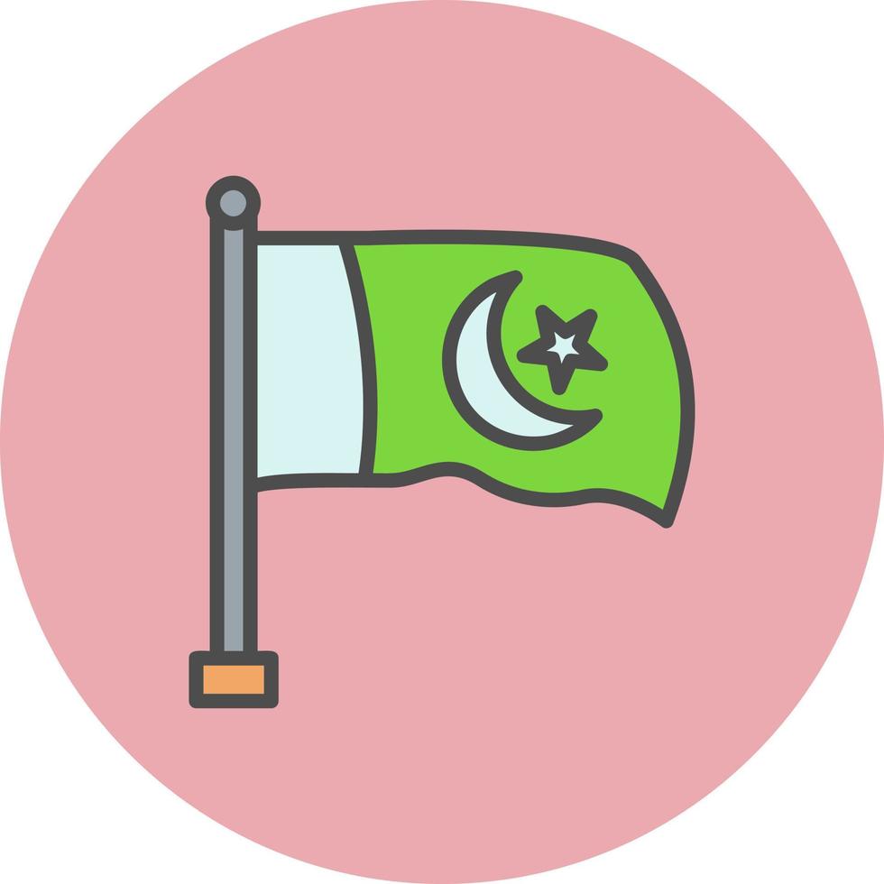 Pakistan Flag Vector Icon