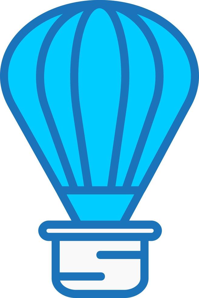 Hot Air Balloon Vector Icon