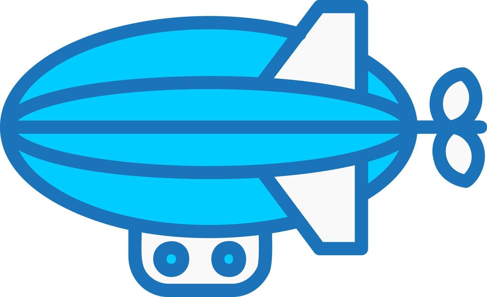 Zeppelin Vector Icon