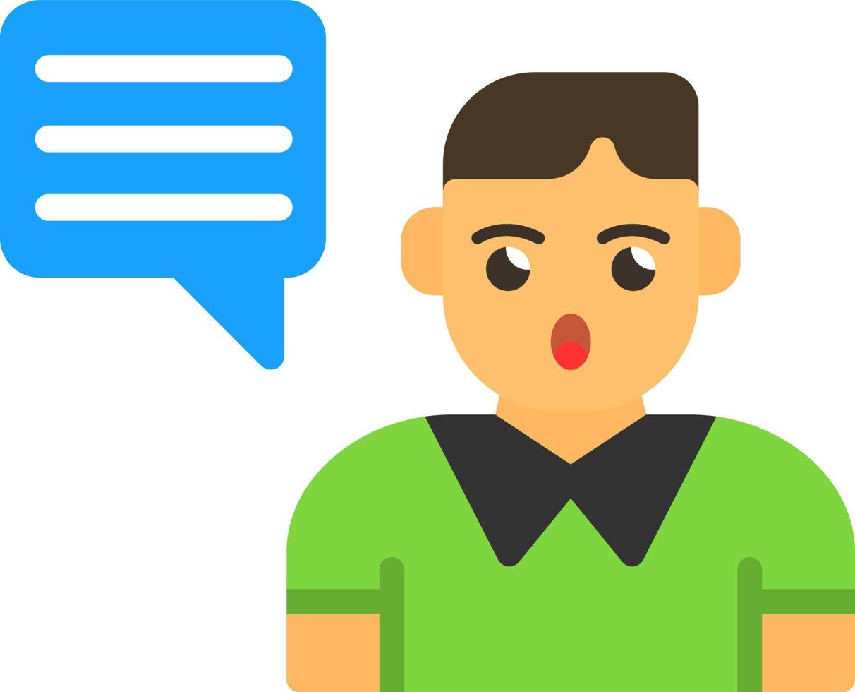 Conversation Vector Icon Design