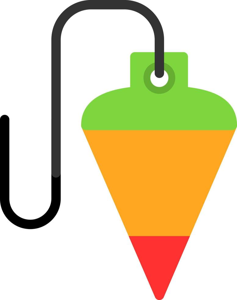 Plumb Bob Vector Icon Design