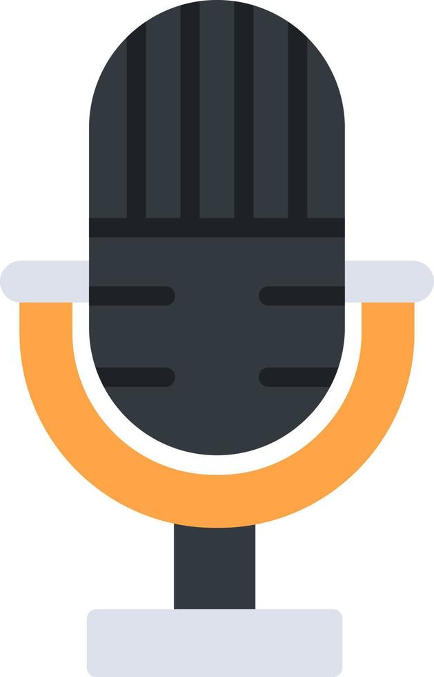 Podcast Vector Icon Design