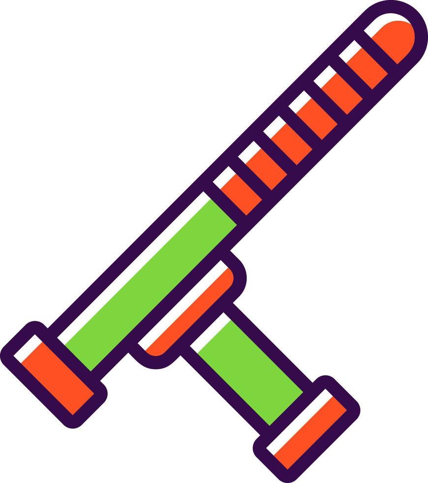 Baton Vector Icon Design