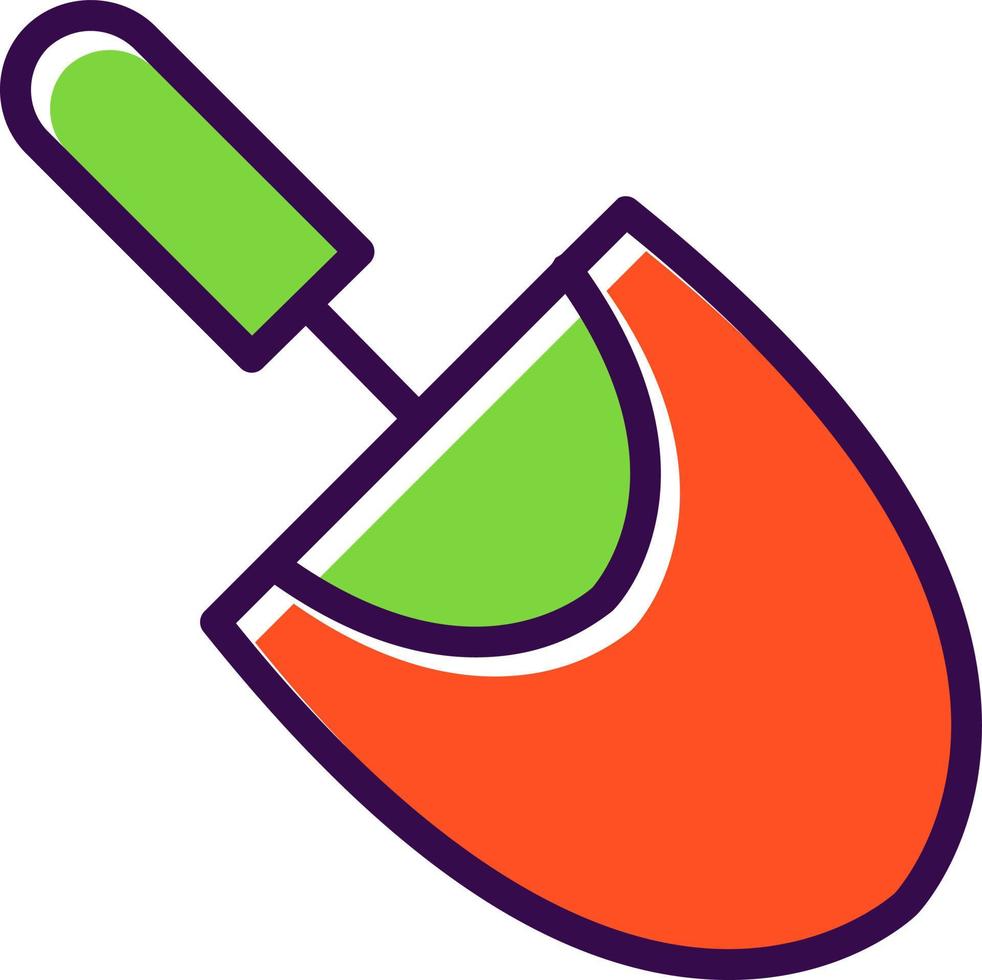 Trowel Vector Icon Design