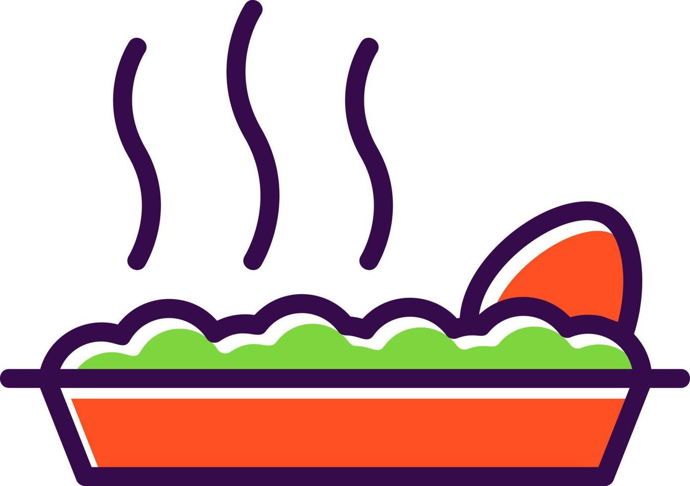 diseño de icono de vector de comida