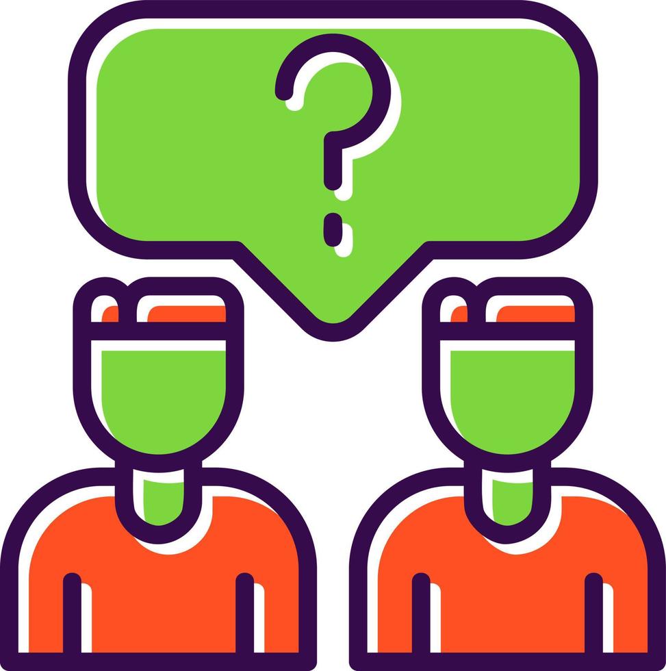 Question Vector Icon Design